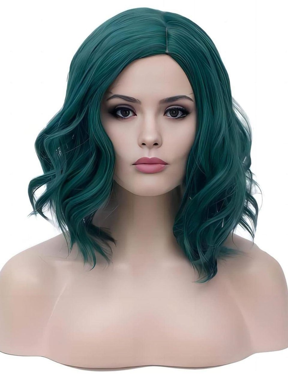 Green Curl Bob Anime Cosplay Fantasy Alternative Wig